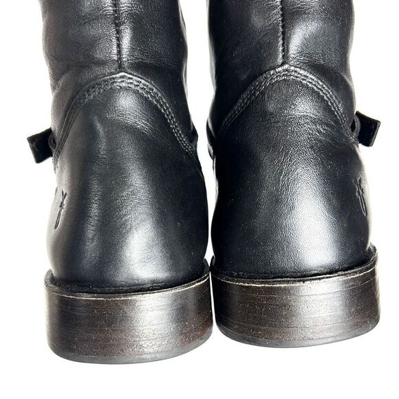 FRYE Shirley 77745 Riding Equestrian
Tall Black Leather Size 8 - Picture 6 of 16